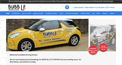 Desktop Screenshot of bubbledrivingschool.co.uk