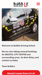 Mobile Screenshot of bubbledrivingschool.co.uk