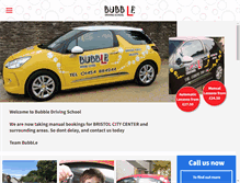 Tablet Screenshot of bubbledrivingschool.co.uk